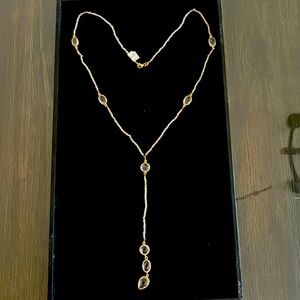 Elegant Clear Bead Necklace